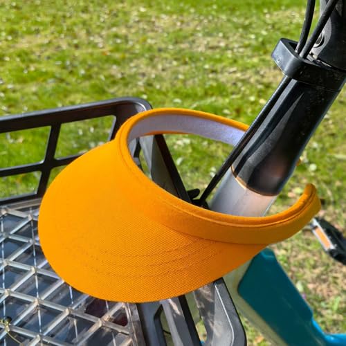Image of Sun Visor Hats Women Wide Brim Adjustable Clip On Visors Beach Men Hat