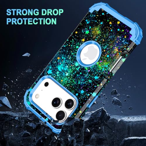 Coque iPhone 17 Pro Max solide phosphorescente contre chutes et pertes - 5
