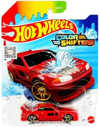 Hot Wheels Adesivo Color Shifter Para Nissan Skyline Gt-R (Vermel...