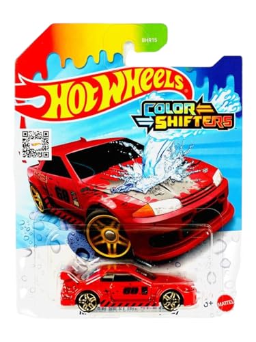 Hot Wheels Color Shifter Nissan Skyline GT-R for 3 Years & Above (Red)