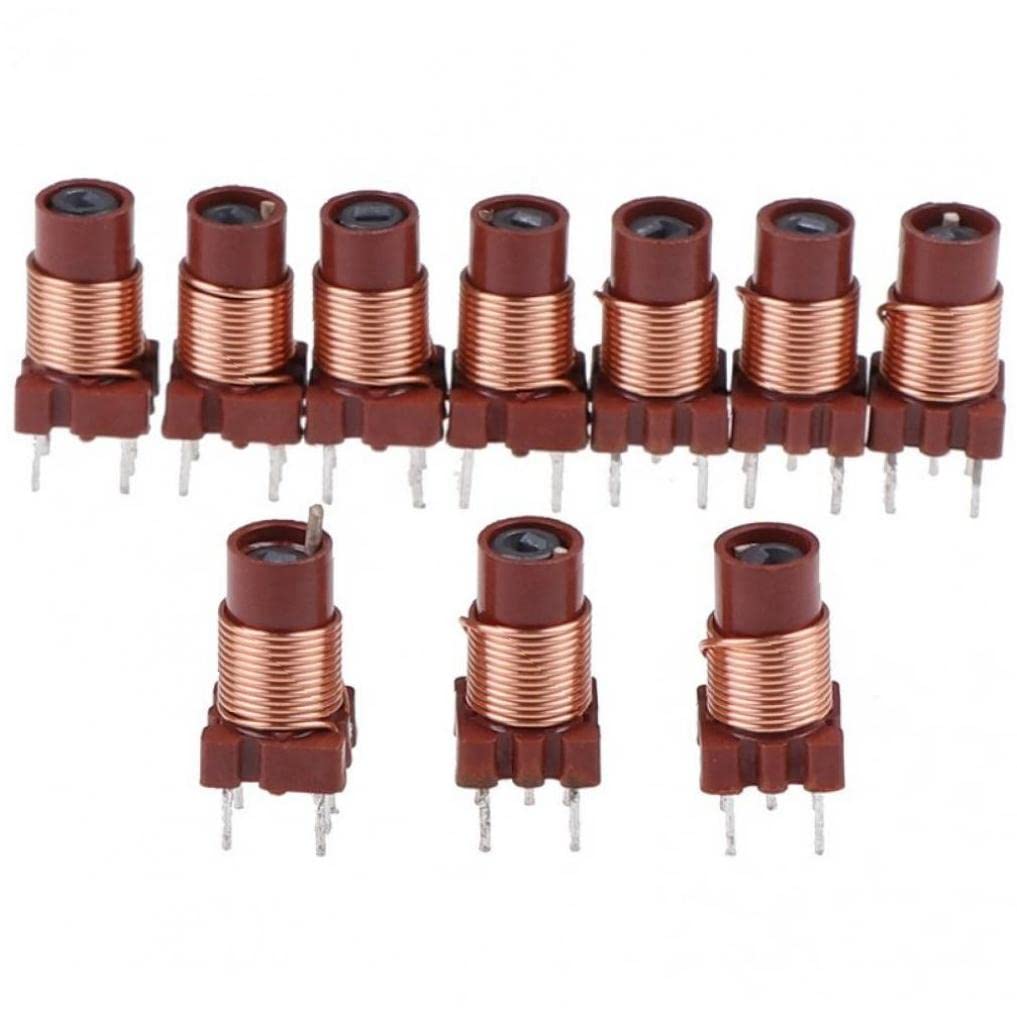 10pcs 12t 0,6uh-1.7uh Einstellbare Hochfrequenzferrit-Kern-induktor