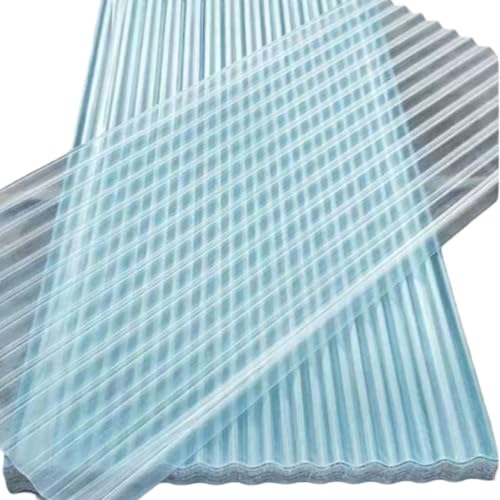 Lámina transparente para techos empalmable 1.5m | Paneles translúcidos exteriores 10 piezas