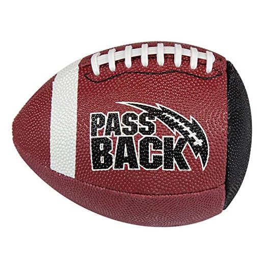 Passback Junior Rubber Football, Ages 9-13, Youth Training Football