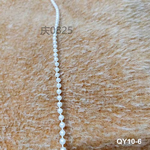 1M Cuentas cristal encaje dorado Tela lentejuelas