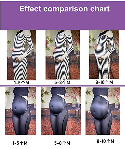 Ventre De Grossesse Artificiel SunniMix 8-10 Mois - Léger Et Réaliste Pour Photos, Spectacles Et Cosplay