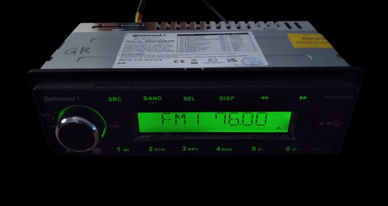 コンチネンタル オーディオ TR7412UB-OR 日本語説明 日本周波数 Amazon.co.jp: コンチネンタル(Continental) TR7412UB-OR 日本語説明