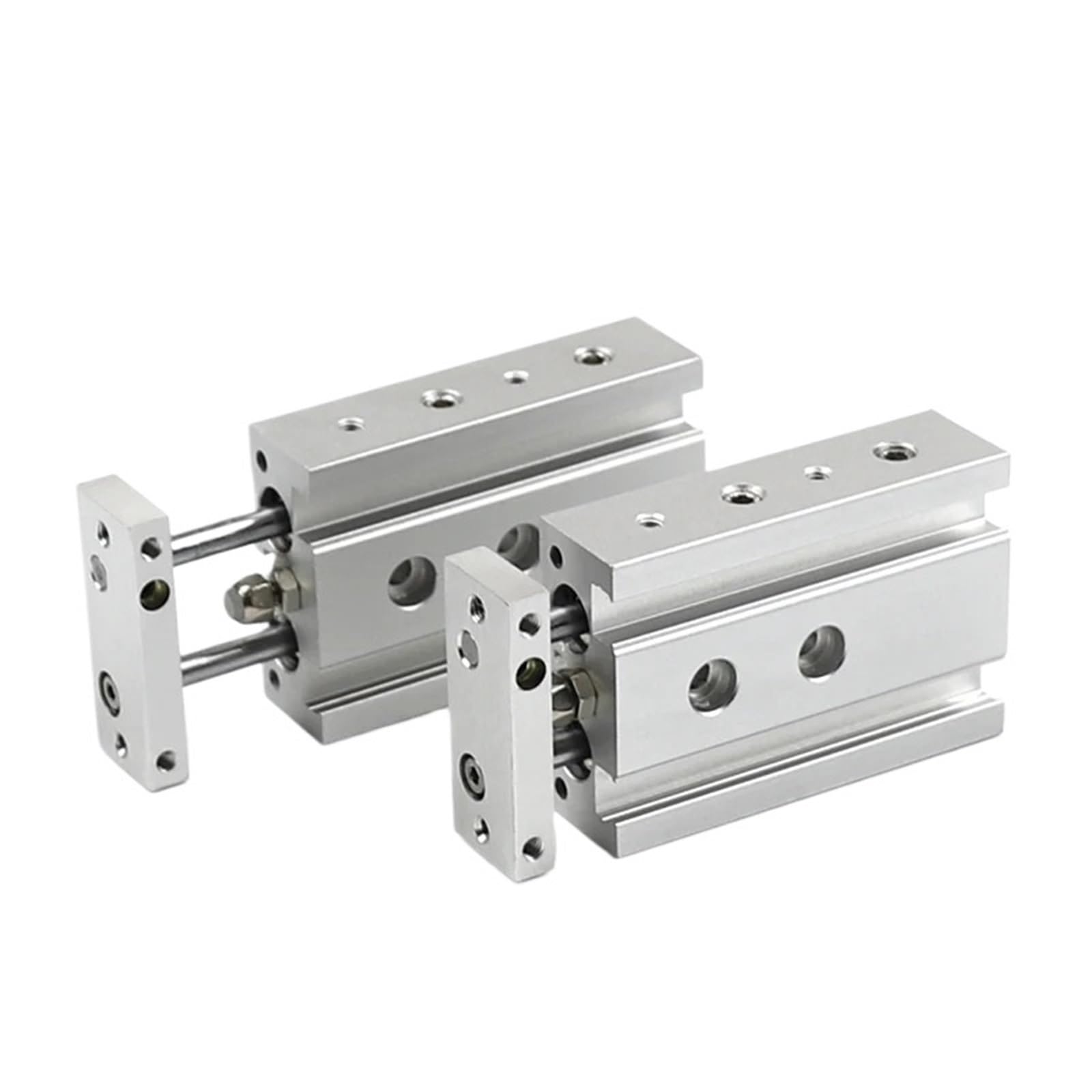Cylindre pneumatique CXSM25-10 double tige en acier inoxydable haute precision