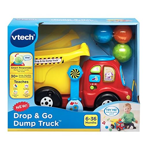 VTech Drop & Go Dump Truck, Multicolor - Image 7