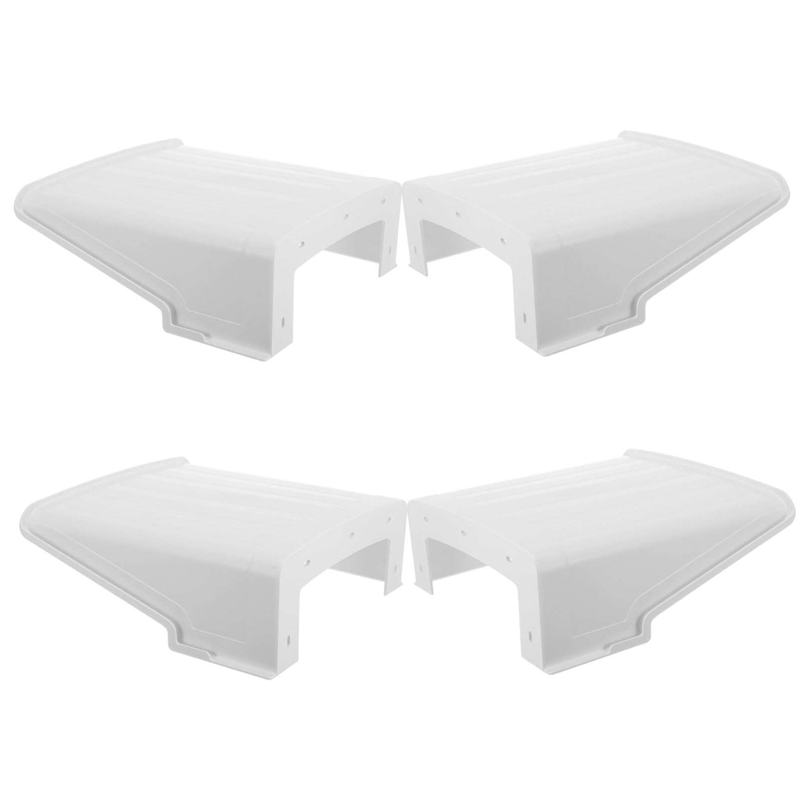 Lot de 4 Protections Étanches pour Caméra de Sécurité Extérieure – Capots Anti-Pluie, Anti-Soleil et Anti-poussière, Boîtiers Résistants aux Intempéries pour Surveillance