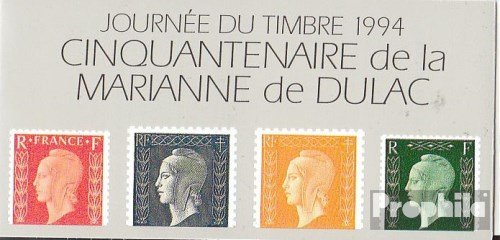 Frankreich Briefmarken MH34 Komplett Postfrisch MNH – Philatelie-Marke Auf Marke, Prophila Collection 1994