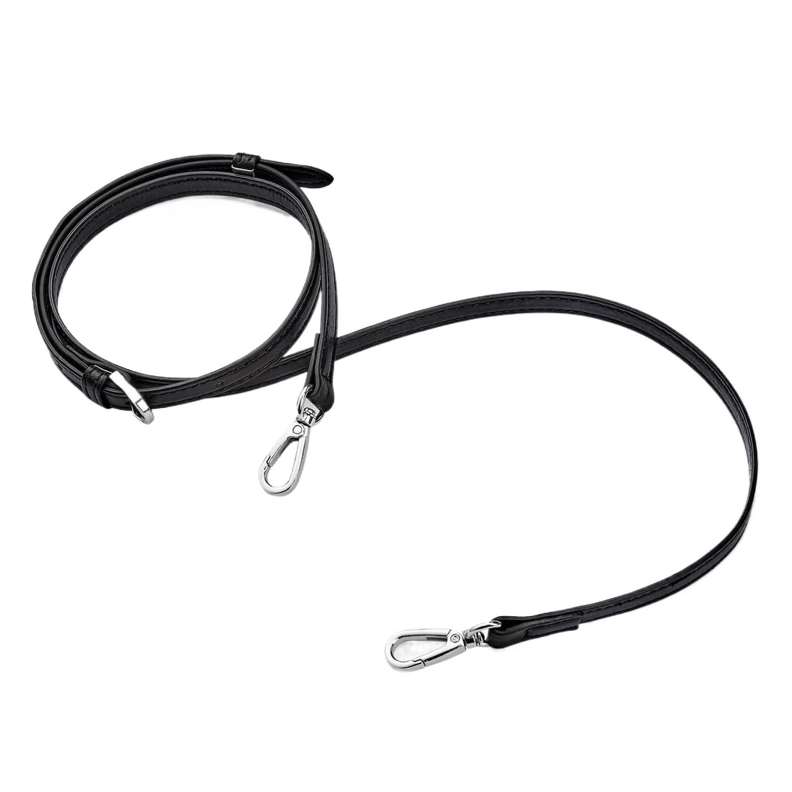 YUSUZH 2PCS Purse Strap Straps Replacement Crossbody for Handbags for Small Bag(Black A)