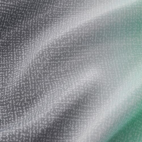 Image of XiDi Curtains for Bedroom Decor, Rainbow Green LightgreyGrey34 /90 /1