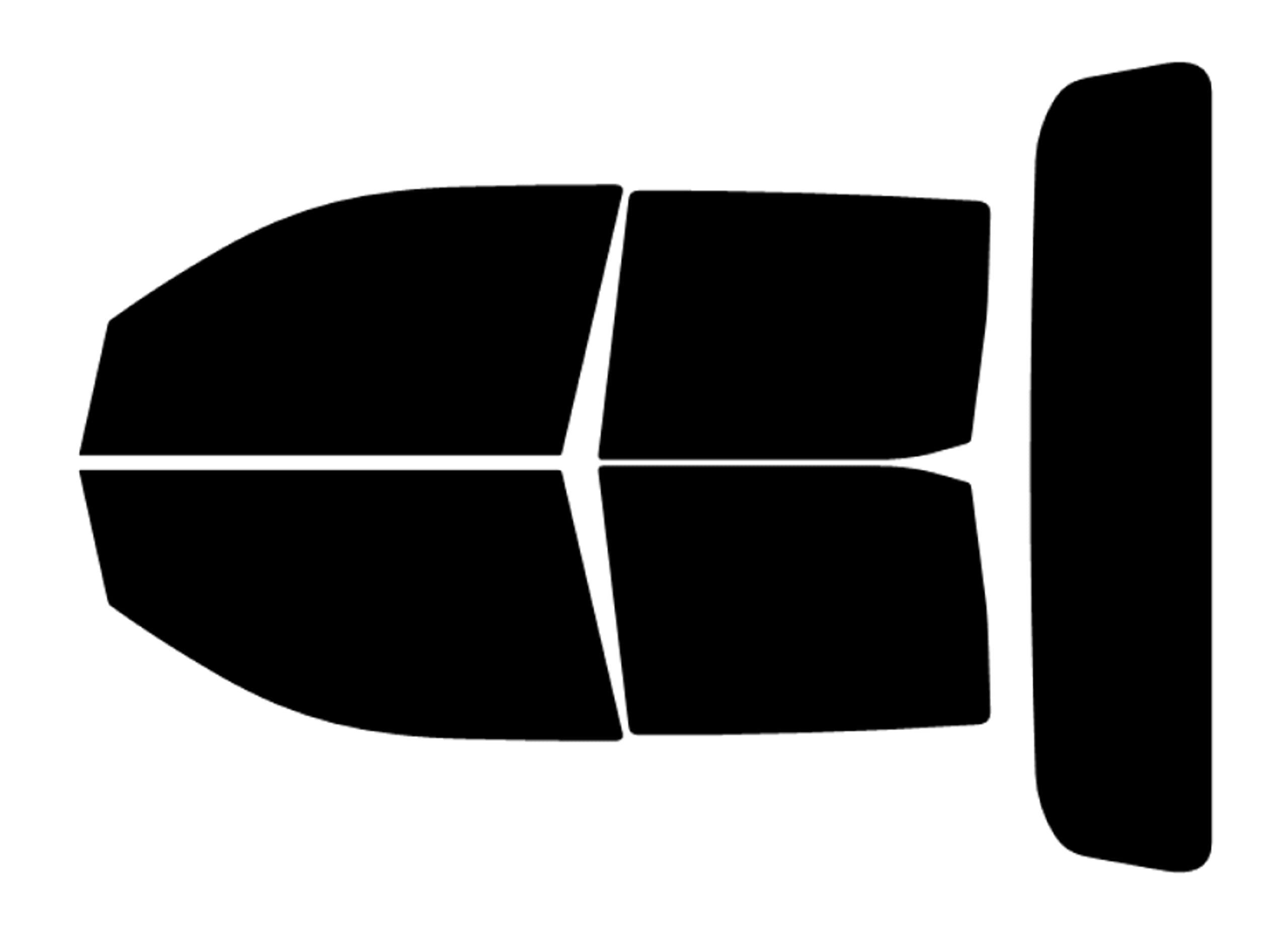 True Line Automotive Window Tint Film for Cars Compatible with Ford Maverick 2022 - Customizable All Side and Back Windows - Car Window Tint - Pre Cut Window Tint for Car Windows