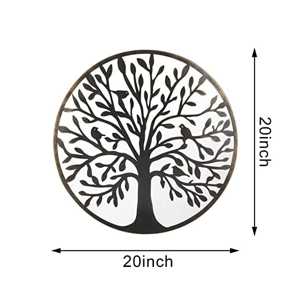   Bdor-20-Inch-Tree-of-life-wall-art-Metal-wall-art-decor-steel-roots-decor-Perfect-for-Birthdays-Weddings-Anniversaries-Housewarming-Gifts-for-Indoor-Outdoor-Metal-Wall-Decor-Classic-Style