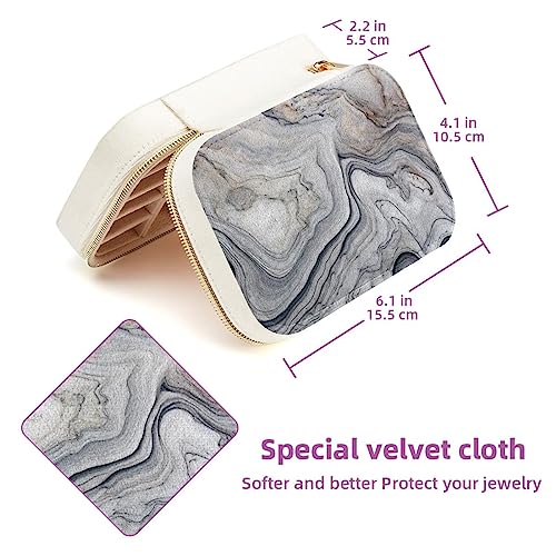 Estuche portátil para joyas de viaje que evita enredos de collares 6