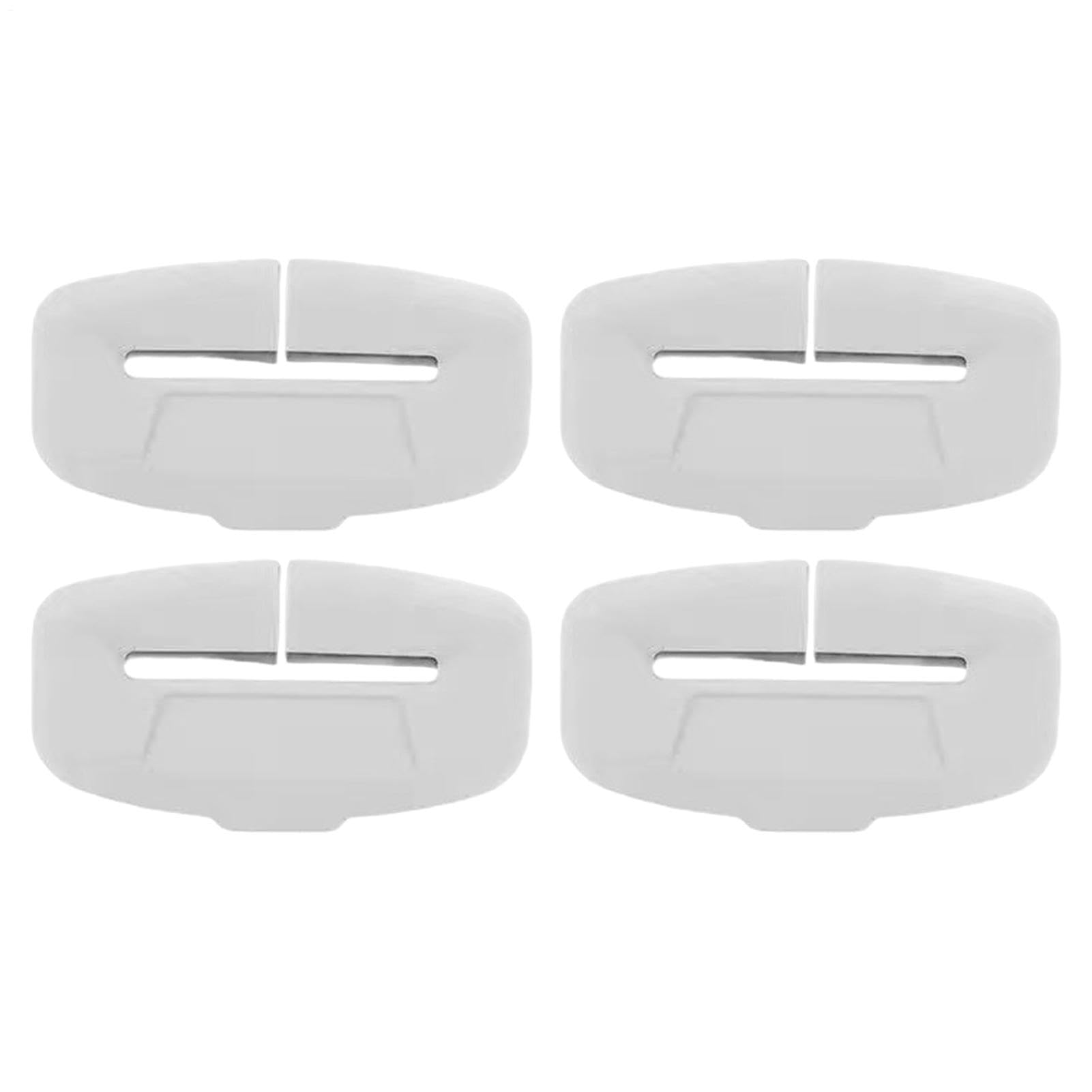 Seat Belt Buckle Cover | 4 Pieces Seat Belt Buckle Guard | Silicone Seats Belts Buckles Protective Cover Case | Seatbelts Lock Protector | Seats Strap Buckles Insert Protector for Auto Suv Rv Truck — view 10