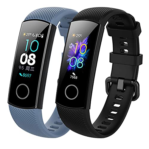 MIJOBS Honor Band 5 Band 4 Braccialetto di Ricambio Polso Cinturino per Honor Band 5 4 Universale in Sport Cinturino Sportivo（Non Include Host）