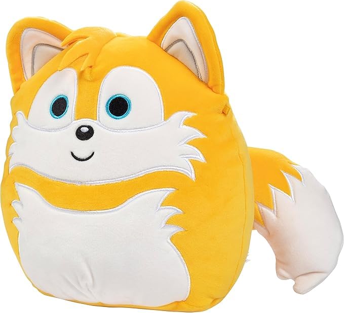 Squishmallows Original 8-Inch Tails, Sonic The Hedgehog- Official Jazwares Plush - Image 3