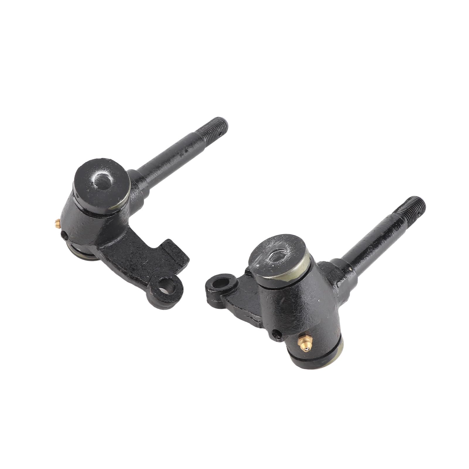 Aramox Para Wrzeciona Zwrotnicy Układu Kierowniczego Stop Stali 14 Mm Gwint Wrzeciona Zwrotnicy dla Piasta Koła Hamulcowego Go Kart ATV Quad SUV