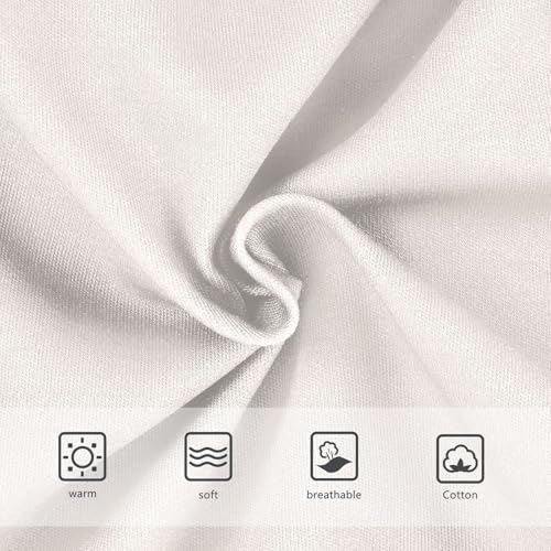 Joisal Toddler Girls Underwear 2t Cotton Panties for Girl Fun Print Kids Briefs Undies Seashell Cream3