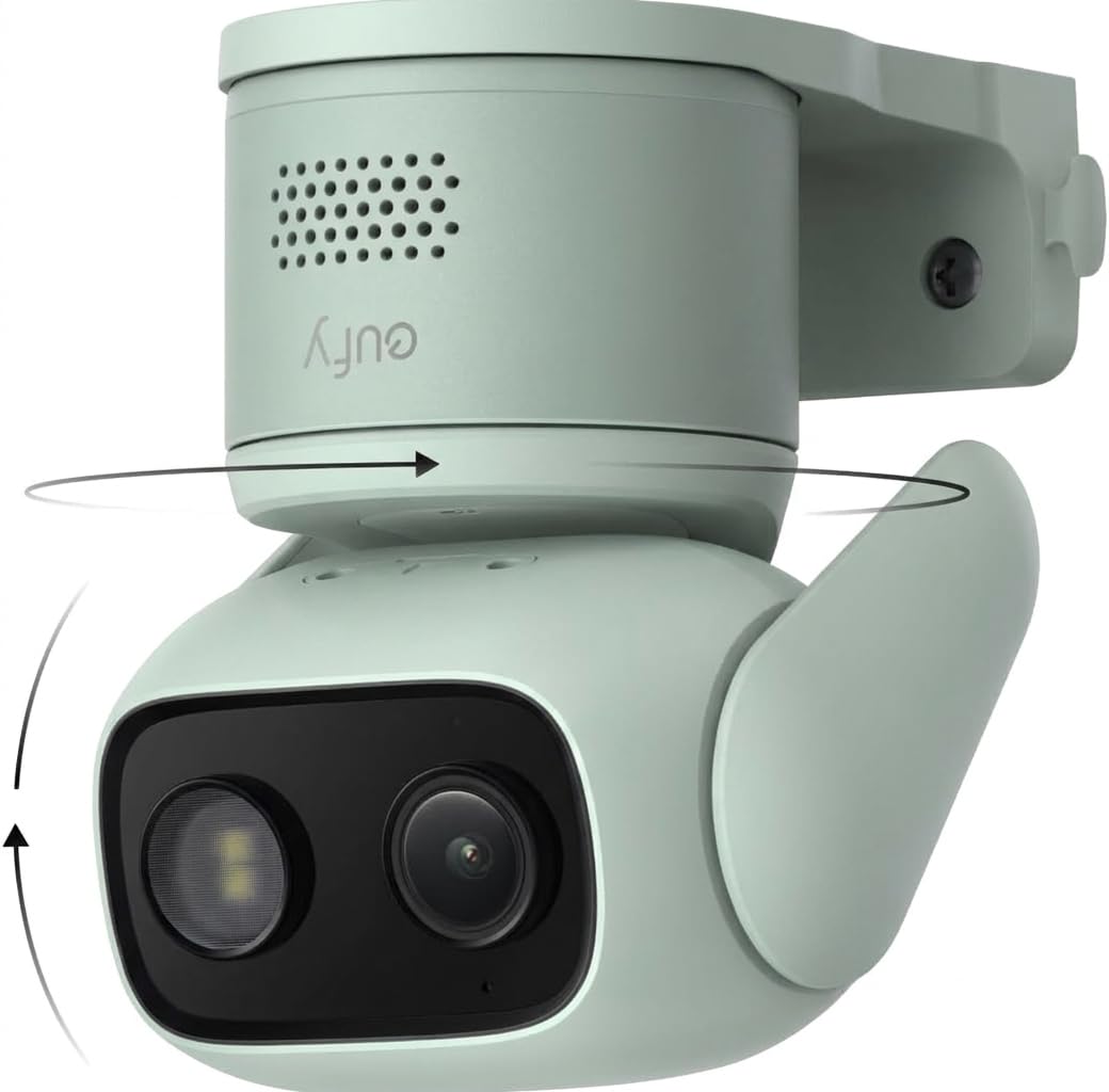 Green Eufy Wired Cam C31 Full Hd Pan-Tilt Security Camera Cctv (Green)