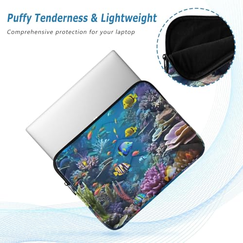 Funda para portátil 13-14 pulgadas con diseño colorido impermeable miniatura 5