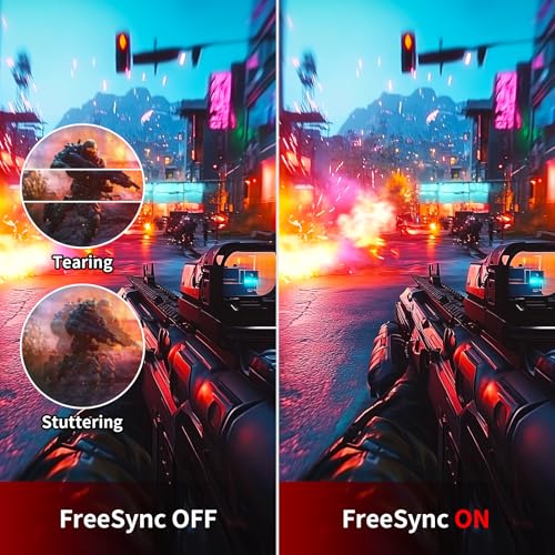 undefined SANSUI 27 Inch WQHD 2560X1440 Curved Gaming Monitor, 180Hz MPRT 1ms Computer Monitor,HDMI2.0 * 2, DP1.2 * 2, Freesync, Curved 1500R, 5000:1 Contrast Ratio, 120% sRGB,HDR(ES-G27C1Q DP Cable Included) の商品画像 4