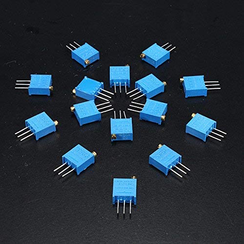 REES52 15 Values ​​3296W Trimmer Pot Endurance Potentiometer Kits 15pcs one of Each Type of high Reliability-image-0