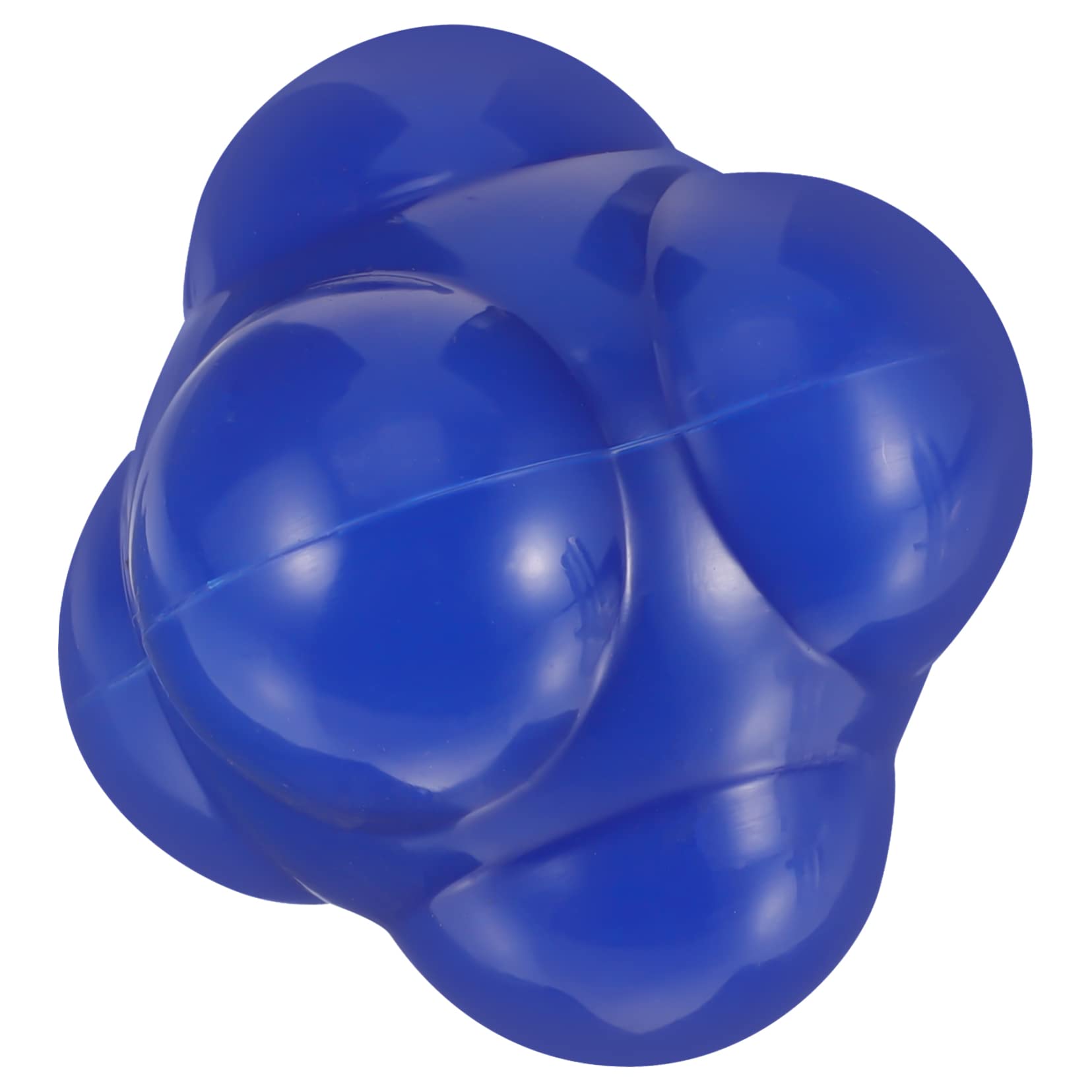 Reaction Ball Agility Trainer Ball Agile Training Balls Softball Training Balls Hexagonal Reaction Ball Moving Ball for Baseball Baseball Exercise Equipment Silica Gel