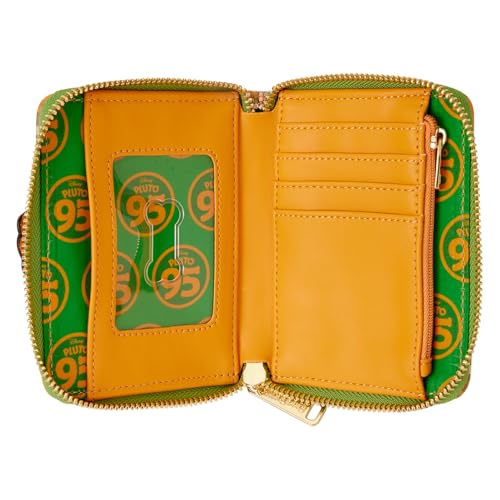 Image of Loungefly Disney Pluto 95Th Anniversary Zip Around Wallet