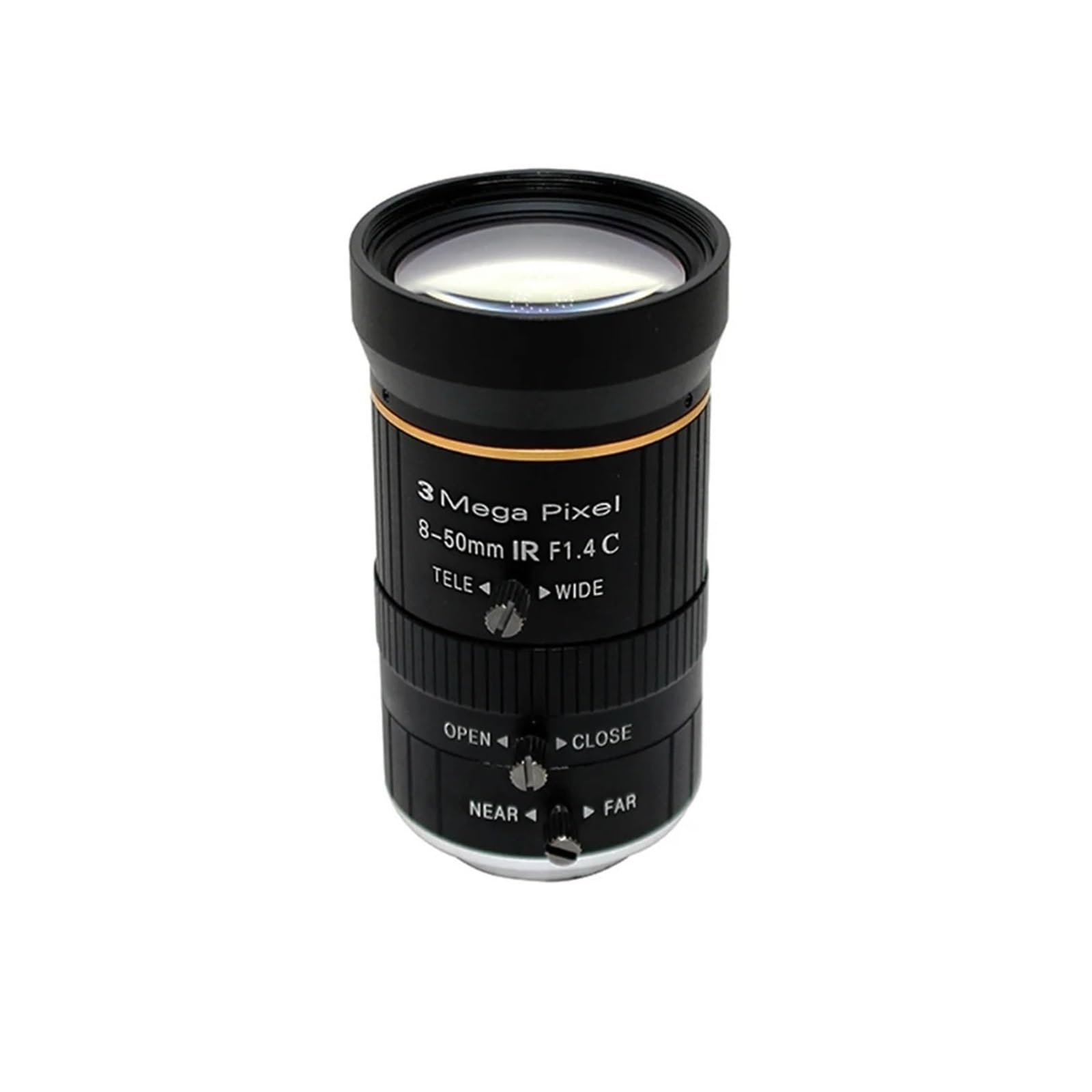 HD 3.0 Megapixel CCTV Lens 8-50mm C Mount F1.4 1/2