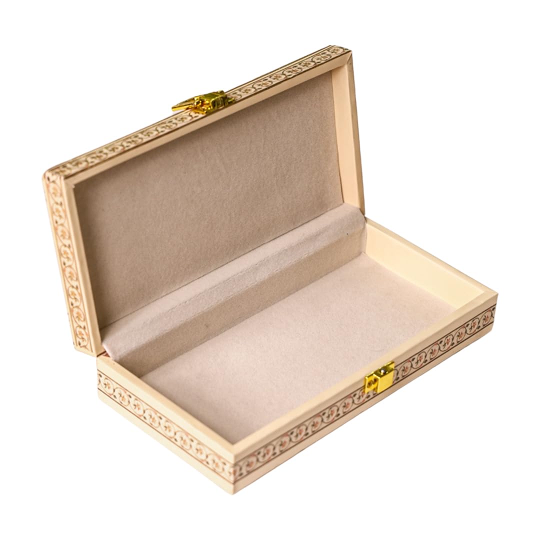 Gold Plated Cash Box - Secure Gift Storage -3