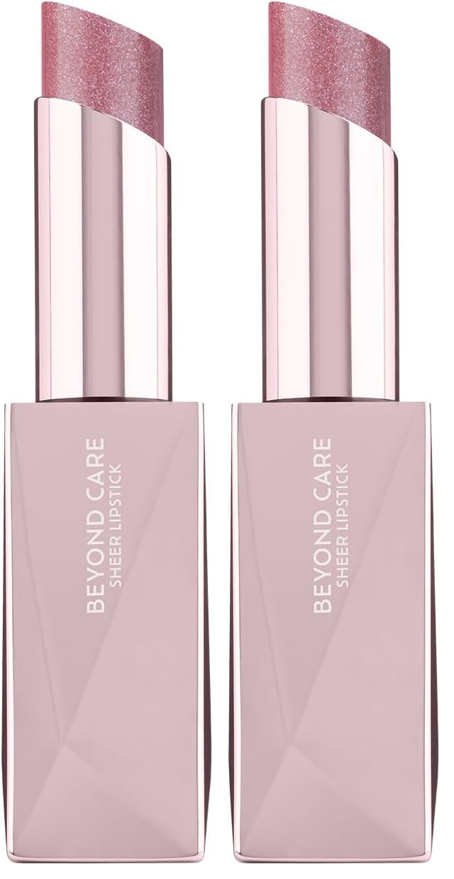 ALIX AVIEN Beyond Care Sheer Lipstick 906 - Shimmering Mauve - Yoğun Nemlendirici Besleyici Etki - Parlak Ruj (2 paketi)