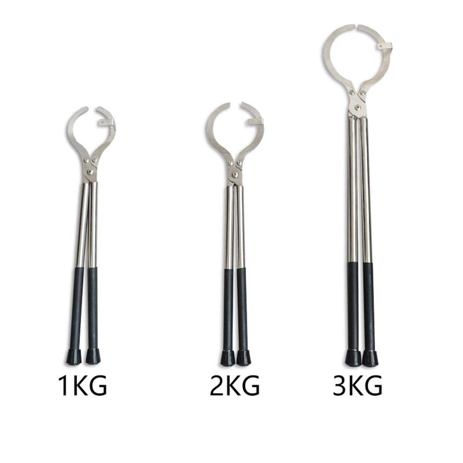 Pinze Per Crogioli Strumento for fusione di gioielli 1KG 2KG 3KG Pinza for raccogliere il crogiolo di fusione abbinato utilizzato con strumenti di fusione del forno di fusione Per Laboratorio, Industr