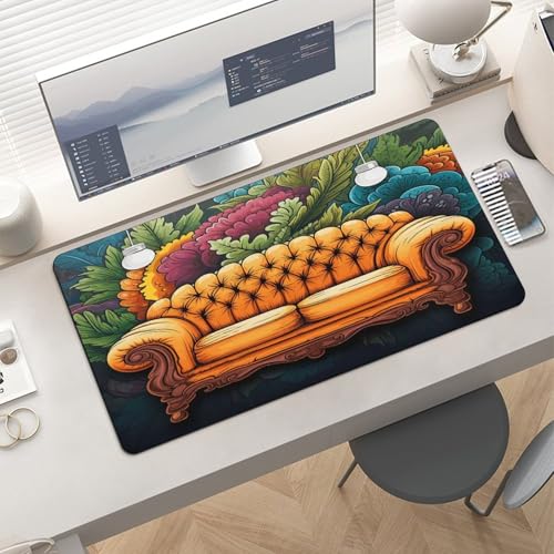 Mouse Pad Grande Antideslizante de Goma 30x60 cm miniatura 6