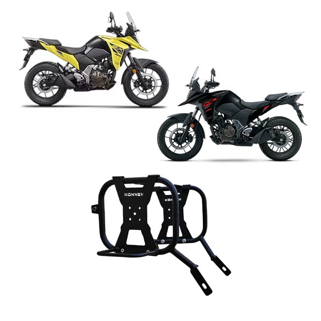 Saddle Stays for Suzuki Vstrom 250 Compatible for Saddle Bags (Black, Pack of 1)-image-3