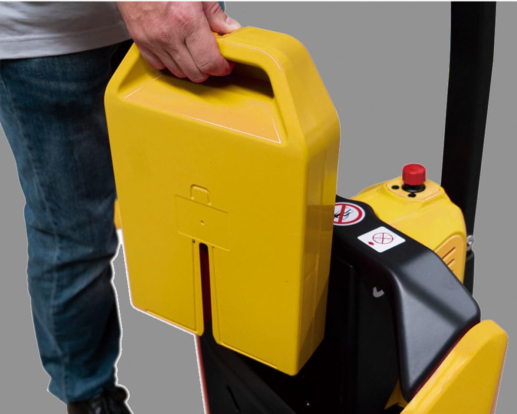Transpaleta Eléctrica de Pesaje ELEQTRA 1500 kg con Batería de Litio 24V Palas 1150 x 562 mm Uso Profesional