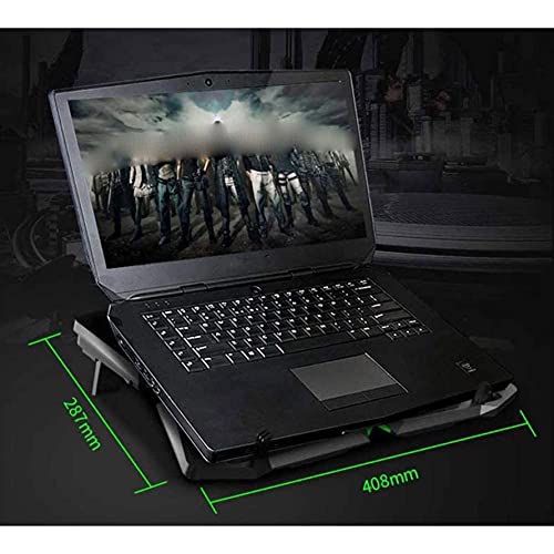 Base enfriadora para laptop 15.6-17 pulgadas con 4 ventiladores miniatura 5