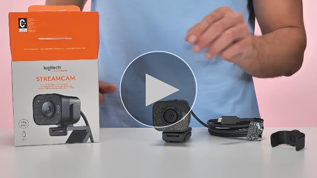 Logitech StreamCam フルHD 1080p Logitech StreamCam - Full HD 1080p Streaming Webcam