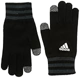 adidas Logo adidas Herren Tiro Handschuhe, Black/Dark Grey, M