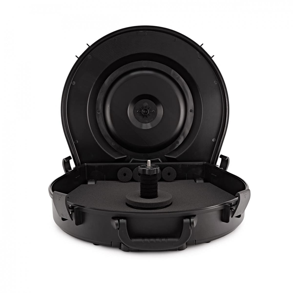 Funda para platillos de 21 pulgadas con ruedas de Gear4music - Heavy Duty | Para bateristas y percusionistas en directo, contiene hasta diez platillos de 21 pulgadas, carcasa resistente al agua