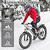 Funhang Electric Bike for Adults, Peak 1000W Ebike, 25MPH 60Miles Electric Mountain Bike, 26" Fat Tire Adult Electric Bicycle with 48V 13AH Battery, Rear Rack, 7 Speed, Front Suspension, Turn Signal #5