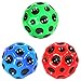 Produktbild PartyPack 3X Moon Ball, 7 cm, Bounce Ball, Kleiner Wasserball, Badestrandspielzeug, zum Werfen, Wasserspiele am Trampolin Spielen, Lavaball, Curveball, Gummiball, Bouncing Ball, Bam Ball, Blitzball