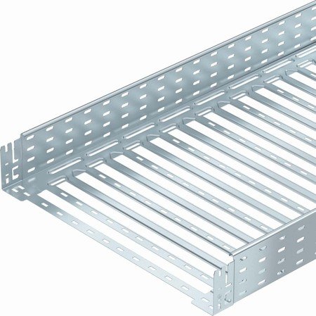 Plateau de câbles métallique OBO Bettermann 110x600mm pour cheminement suspendu