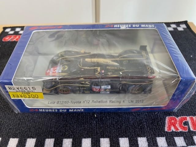 Amazon.co.jp: 1/43 Lola B12/60-Toyota No.12 Rebellion Racing