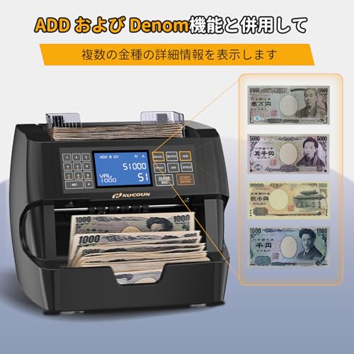 NUCOUN NC-3 紙幣カウンター の商品画像 1