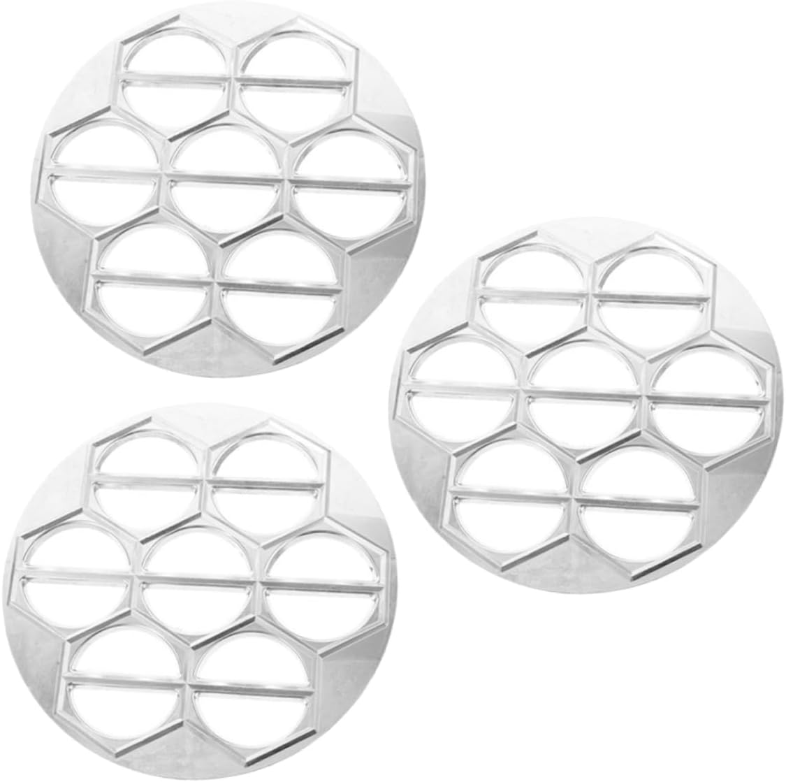 Zerodeko 3pcs Dumpling Maker Machine Mold Ravioli Maker Press for Handmade Easy to