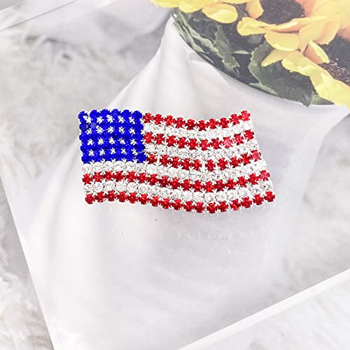 Image of LAXPICOL American Flag Brooch Pin Palestine Flag Broach Hat Pin