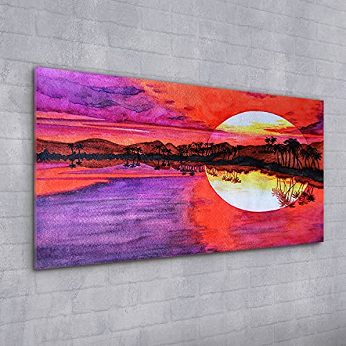 Image acrylique murale : adieu murs vides avec ce tableau 100x50cm - 2