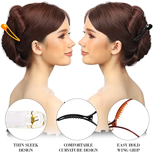 Pinzas de cabello femeninas clásicas 12 pzas miniatura 2